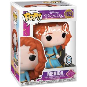 imageKelly Macdonald Merida Brave 1022 Disney Princess Facsimile Signed Reprint Laser Autographed Funko POP Figurine with Protector Case