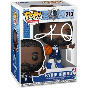 imageKyrie Irving 213 Statement Edition Facsimile Signed Reprint Laser Autographed Funko POP Basketball NBA Dallas Mavericks Figurine with Protector Case