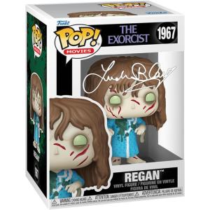 imageLinda Blair Regan MacNeil 1967 The Exorcist Facsimile Signed Reprint Laser Autographed Funko POP Movies Figurine with Protector Case