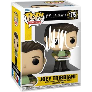 imageMatt LeBlanc Joey Tribbiani 1275 Friends Facsimile Signed Reprint Laser Autographed Funko POP Television Figurine with Protector Case