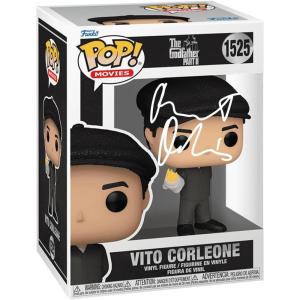 imageRobert De Niro Vito Corleone 1525 The Godfather Part II Facsimile Signed Reprint Laser Autographed Funko POP Movies Figurine with Protector Case
