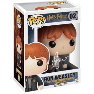 imageRupert Grint Ron Weasley 02 Harry Potter Facsimile Signed Reprint Laser Autographed Funko POP Movies Figurine with Protector Case