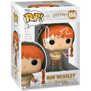 imageRupert Grint Ron Weasley 166 with Candy Harry Potter Facsimile Signed Reprint Laser Autographed Funko POP Movies Figurine with Protector Case