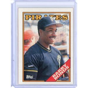 imageVintage 1988 Topps Barry Bonds 450 2nd Year Baseball Card