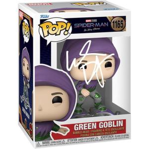 imageWillem Dafoe Green Goblin 1165 Facsimile Signed Reprint Laser Autographed Funko POP Movies Marvel SpiderMan No Way Home Figurine with Protector Case