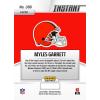 image2025 Panini Instant Myles Garrett 396 Garrett Sets Single Season Sack Record Cleveland Browns Football Card
