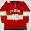 imageAutographedSigned Aleksander Barkov Florida Red Hockey Jersey Beckett BAS COA
