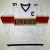imageAutographedSigned Aleksander Barkov Florida White Hockey Jersey JSA COA