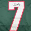 imageAutographedSigned Brock Faber Minnesota Green Hockey Jersey JSA COA