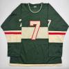 imageAutographedSigned Brock Faber Minnesota Green Hockey Jersey JSA COA