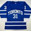 imageAutographedSigned Curtis Joseph Toronto Blue Hockey Jersey JSA COA