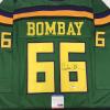 imageAutographedSigned Emilio Esteves Gordon Bombay The Mighty Ducks Green Hockey Jersey PSADNA COA