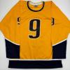 imageAutographedSigned Filip Forsberg Nashville Yellow Hockey Jersey JSA COA