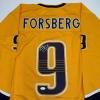 imageAutographedSigned Filip Forsberg Nashville Yellow Hockey Jersey JSA COA