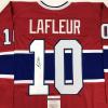imageAutographedSigned Guy LaFleur Montreal Red Hockey Jersey JSA COA