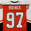 imageAutographedSigned Jeremy Roenick Philadelphia Orange Hockey Jersey Beckett BAS COA
