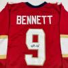 imageAutographedSigned Sam Bennett Florida Red Hockey Jersey JSA COA