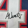 imageFacsimile Autographed Adam Vinatieri New England Blue Reprint Laser Auto Football Jersey Size Mens XL