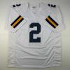 imageFacsimile Autographed Charles Woodson Michigan White Reprint Laser Auto College Football Jersey Size Mens XL