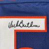 imageFacsimile Autographed Dick Butkus Chicago Blue Reprint Laser Auto Football Jersey Size Mens XL
