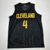 imageFacsimile Autographed Evan Mobley Cleveland Black Reprint Laser Auto Basketball Jersey Size Mens XL