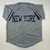 imageFacsimile Autographed Giancarlo Stanton New York Grey Reprint Laser Auto Baseball Jersey Size Mens XL