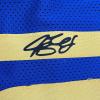 imageFacsimile Autographed Jimmy Butler Golden State Blue Reprint Laser Auto Basketball Jersey Size Mens XL