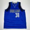 imageFacsimile Autographed Klay Thompson Dallas Blue Reprint Laser Auto Basketball Jersey Size Mens XL