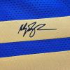 imageFacsimile Autographed Klay Thompson Golden State Blue Reprint Laser Auto Basketball Jersey Size Mens XL