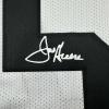 imageFacsimile Autographed Mean Joe Greene Pittsburgh White Reprint Laser Auto Football Jersey Size Mens XL