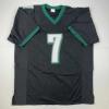 imageFacsimile Autographed Michael Mike Vick Philadelphia Black Reprint Laser Auto Football Jersey Size Mens XL
