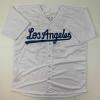 imageFacsimile Autographed Sandy Koufax Los Angeles LA White Reprint Laser Auto Baseball Jersey Size Mens XL