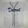 imageFacsimile Autographed Tarik Skubal Detroit White Reprint Laser Auto Baseball Jersey Size Mens XL