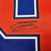 imageFramed AutographedSigned Evander Kane 35x39 Edmonton Blue Hockey Jersey JSA COA