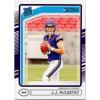 image2024 Panini Donruss JJ McCarthy 303 Rated Rookie Minnesota Vikings Rookie RC Football Card
