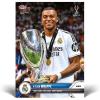 image2024 Topps Now UEFA Super Cup Kylian Mbappe 2 First Game First Goal First Trophy Soccer Card