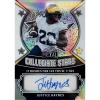image2025 Leaf Metal Justice Haynes CSJH2 Collegiate Stars Auto 60 Michigan Wolverines Rookie RC Football Card