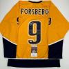 imageAutographedSigned Filip Forsberg Nashville Yellow Hockey Jersey JSA COA