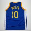 imageFacsimile Autographed Jimmy Butler Golden State Blue Reprint Laser Auto Basketball Jersey Size Mens XL