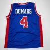imageFacsimile Autographed Joe Dumars Detroit Blue Reprint Laser Auto Basketball Jersey Size Mens XL