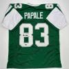 imageFacsimile Autographed Vince Papale Philadelphia Kelly Green Reprint Laser Auto Football Jersey Size Mens XL