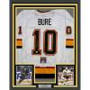 imageFramed AutographedSigned Pavel Bure 35x39 Vancouver White Hockey Jersey JSA COA