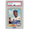 imageGraded 1968 Topps Hank Aaron 110 Baseball Card PSA 3 Very Good