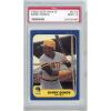 imageGraded 1986 Fleer Update Barry Bonds U14 Rookie RC Baseball Card PSA 9 Mint