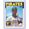 imageVintage 1986 Topps Traded Barry Bonds 11T Rookie RC Baseball Card