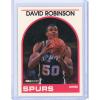 imageVintage 1989 Hoops David Robinson 310 Rookie RC Basketball Card