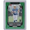 imageVintage 2024 Panini Prizm Emergent Green Ladd McConkey 13 Rookie RC Football Card