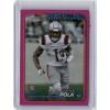 imageVintage 2024 Topps Chrome Pink JaLynn Polk 220399 Rookie RC Football Card