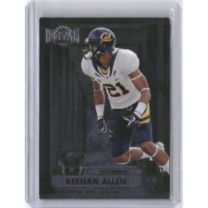image2013 Fleer Retro M37 Keenan Allen 98 Metal Universe Football Card