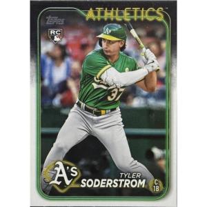 image2023 Topps Tyler Soderstrom 244 Oakland Athletics Rookie RC Baseball Card